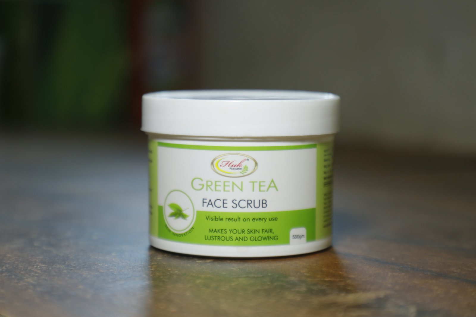 Huk Green Tea Face Scrub with Rosemary Extract Huk Green Tea Face Scrub with Rosemary Extract