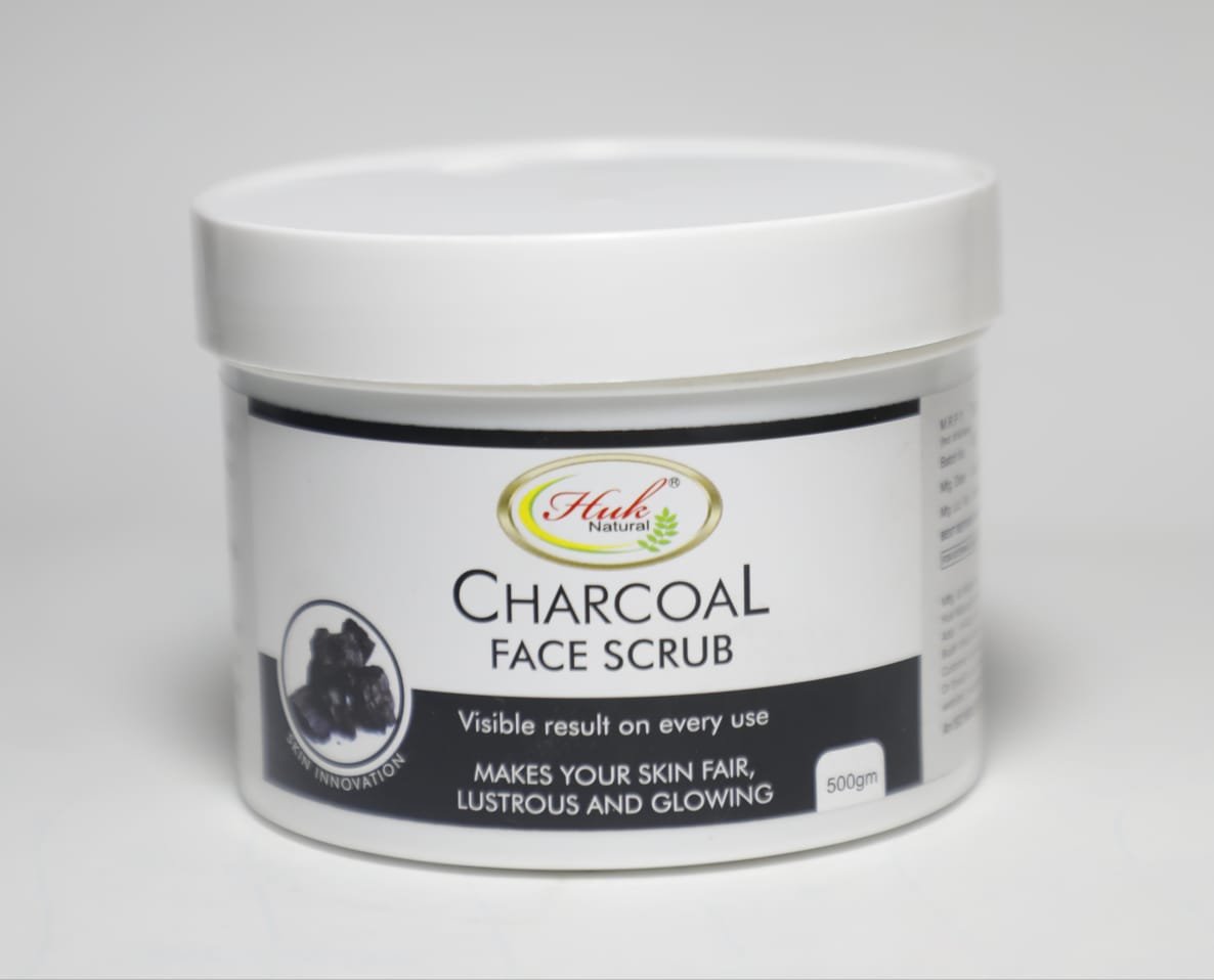 Huk Charcoal Face Scrub with Orange Oil Huk Charcoal Face Scrub with Orange Oil