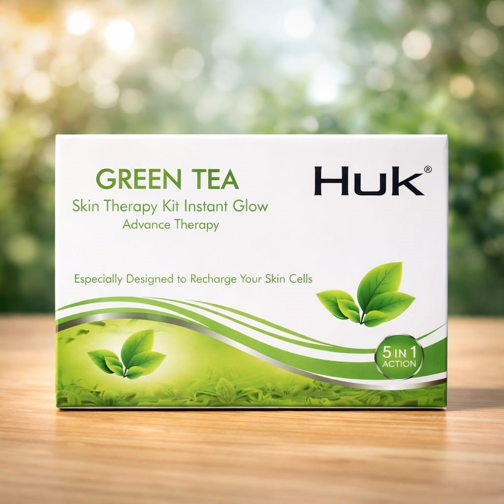 Huk Green Tea Facial Kit 75gm Huk Green Tea Facial Kit 75gm