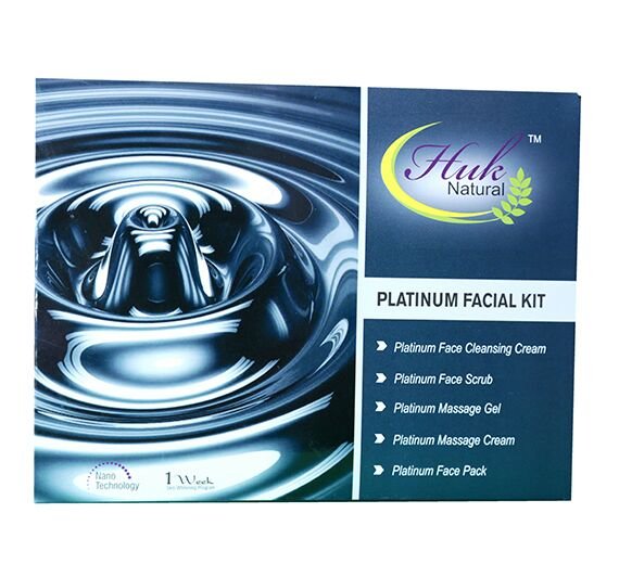 Huk Platinum Facial Kit With Lavender Oil & Wheat Germ Oil Huk Platinum Facial Kit With Lavender Oil & Wheat Germ Oil