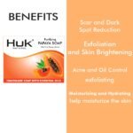Buy Huk Papaya Soap With Coconut Oil & Papaya Oil - Image 5
