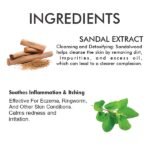 Buy Huk Sandal Soap With Coconut Oil & Sandal Oil - Image 3