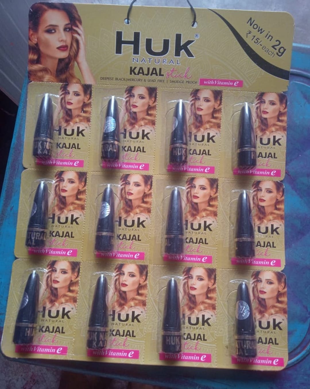 Huk Kajal Deep Black Twist Up Pencil & Matte Finish Huk Kajal Deep Black Twist Up Pencil & Matte Finish