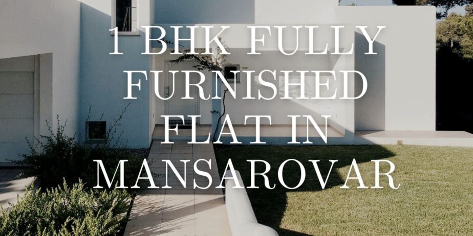 1 BHK fully furnished flat in mansarovar