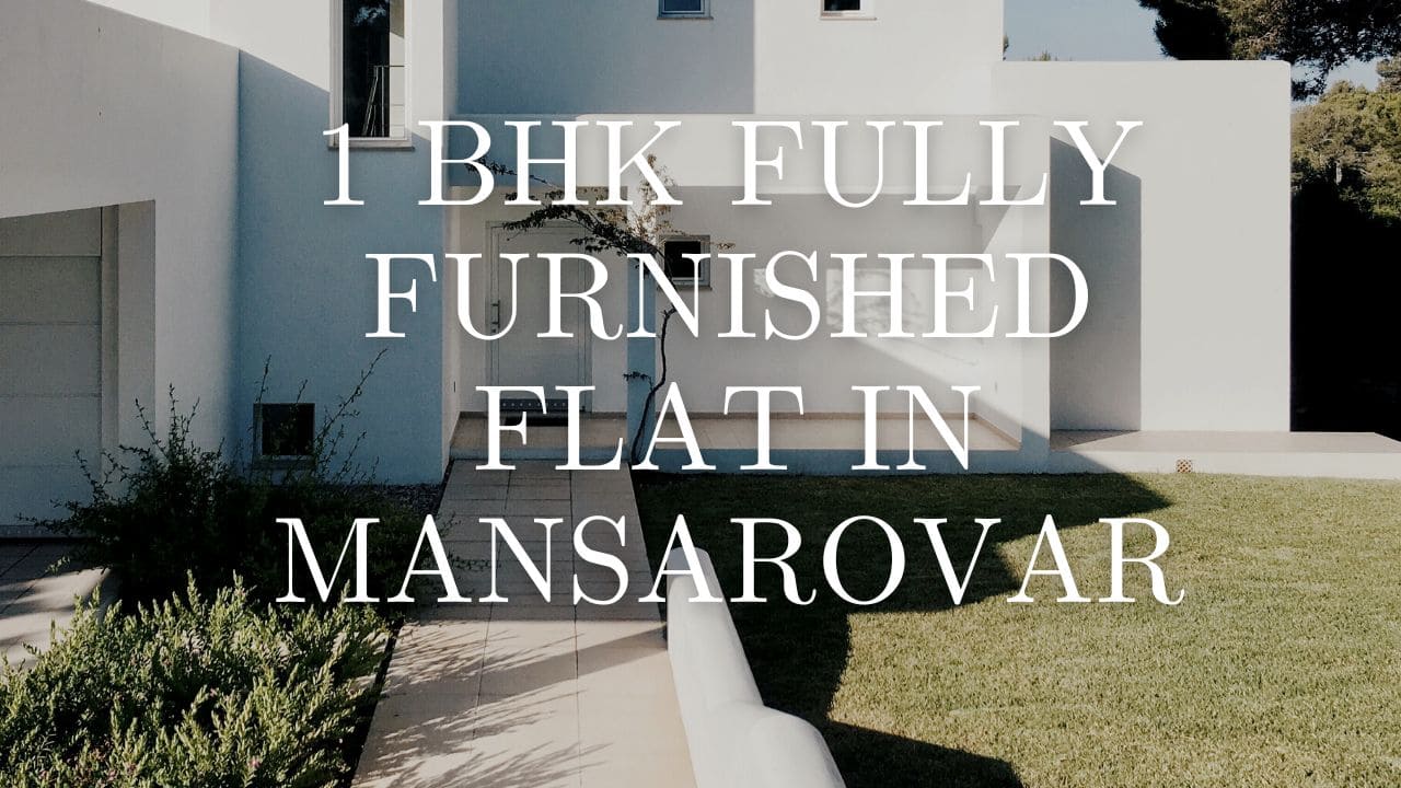 1 BHK fully furnished flat in mansarovar