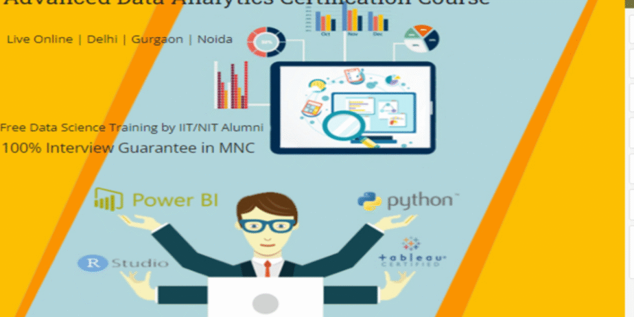 Affordable Data Analytics Course in Delhi NCR, Excel, VBA, SQL, Power BI, and Free Data Science Certification till 30 Aug 2025, by “SLA Consultants India”
